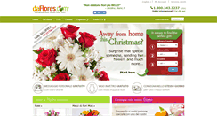 Desktop Screenshot of fiori.daflores.com