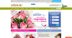 Desktop Screenshot of daflores.com
